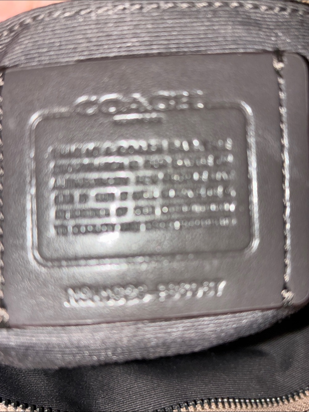 Coach Metallic Rose Gold Tote - Picture 15 of 15
